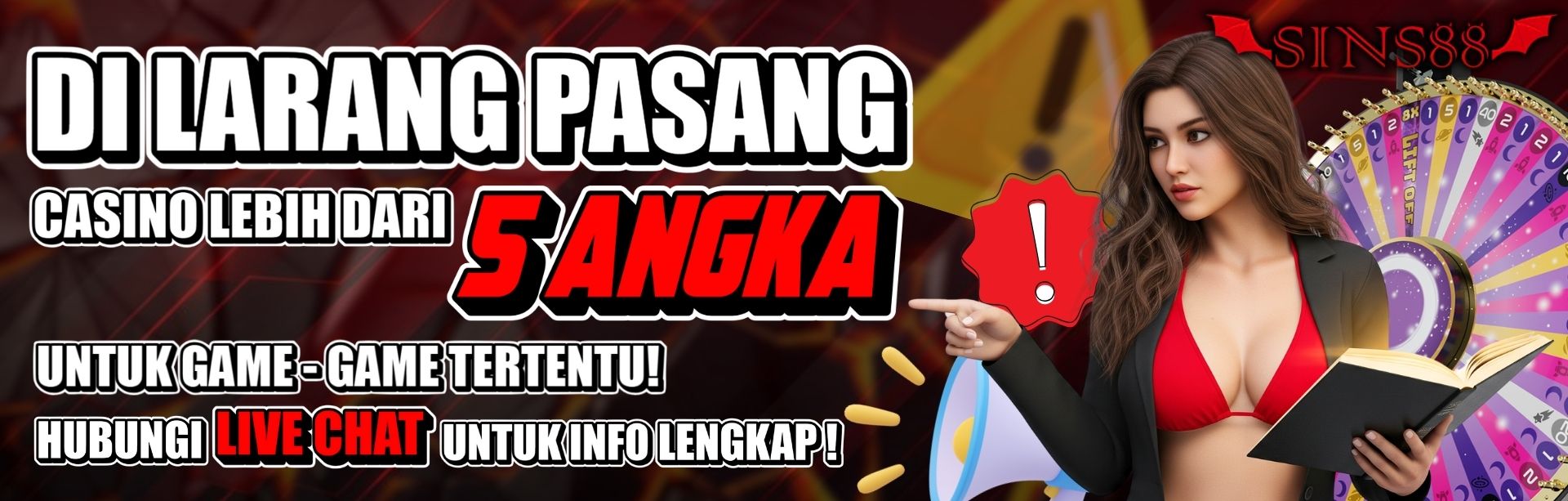 CASINO LARANG PASANG 5 ANGKA