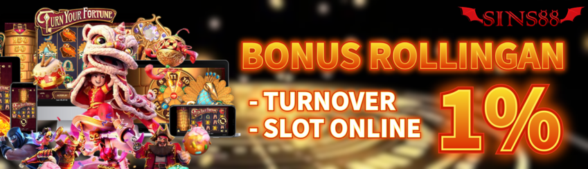 PROMO ROLLINGAN UP TO 1% SLOT ONLINE